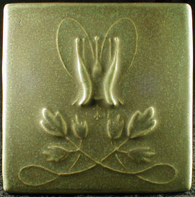 6 x 6 Columbine flower tile - Fernwood
