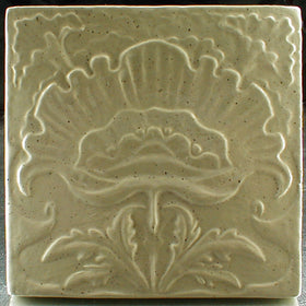 6 x 6 Poppy tile - Almond Speckle