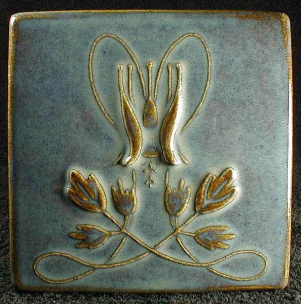 6 x 6 Columbine - Cerulean Blue Mist