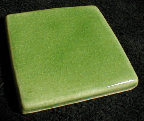 Glaze color samples - Jade Green