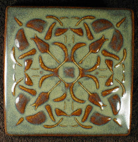 6 x 6 Tulip tile - Buckeye
