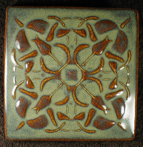 6 x 6 Tulip tiles