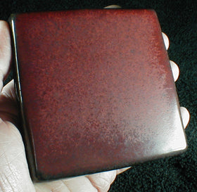 Glaze color samples - Bordeaux