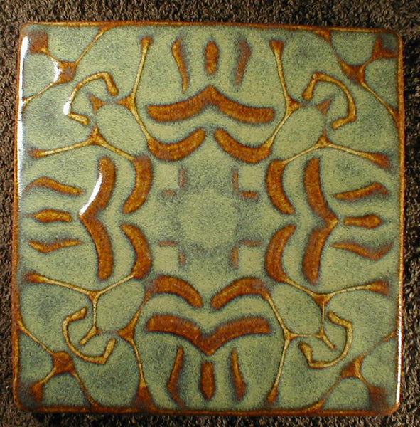 6 x 6 Thistle tile - Buckeye