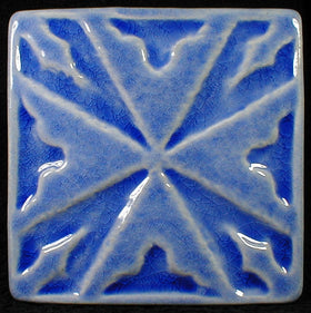 6 x 6 Celtic tile - Mediterranean Blue