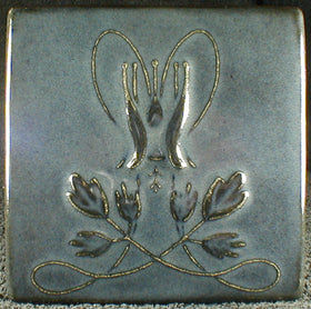 6 x 6 Columbine tile - Twilight Blue