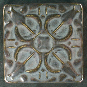 4 x 4 Tulip tile - Twilight Blue