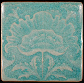 6 x 6 Poppy tile - Summer Dreams