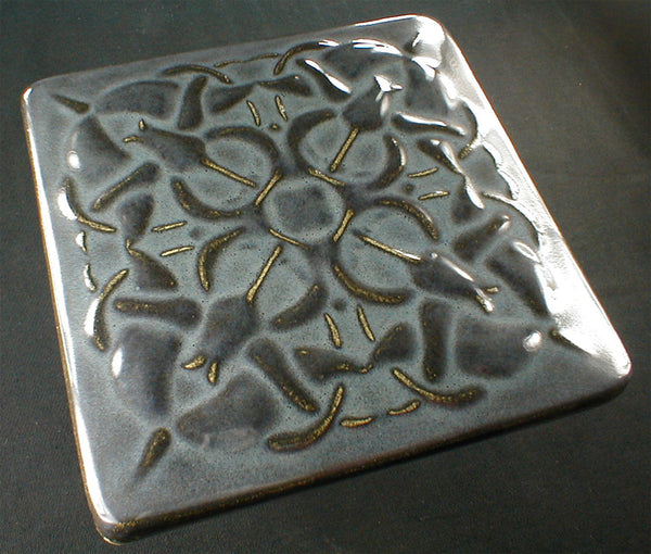 6 x 6 Tulip tile - Twilight Blue