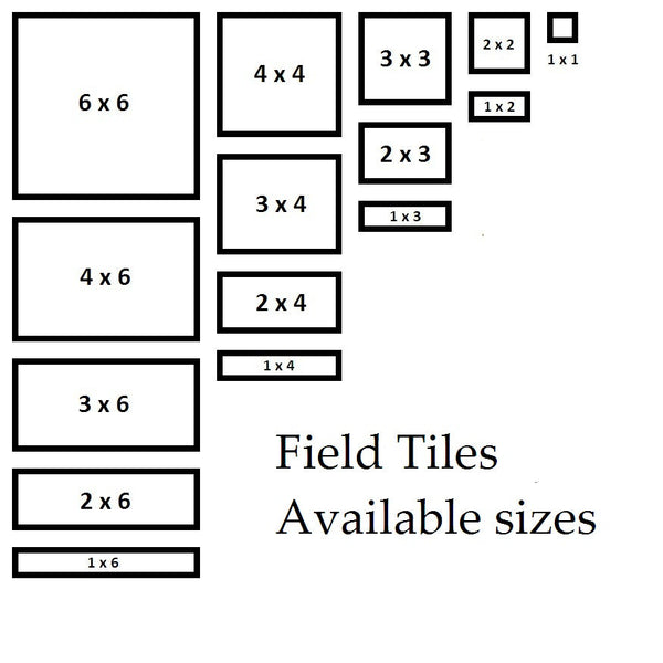 Field tiles - Fernwood