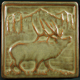 6 x 6 Elk tile - Buckeye
