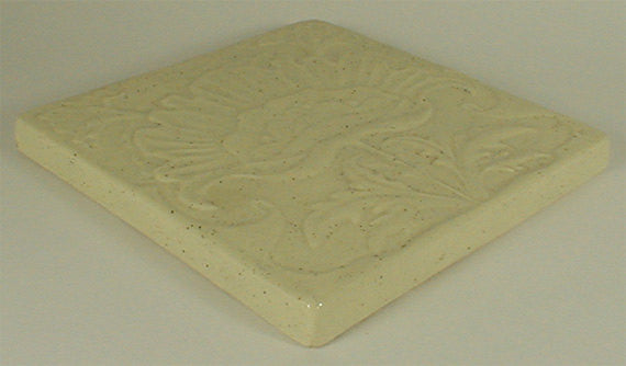6 x 6 Poppy tile - Almond Speckle