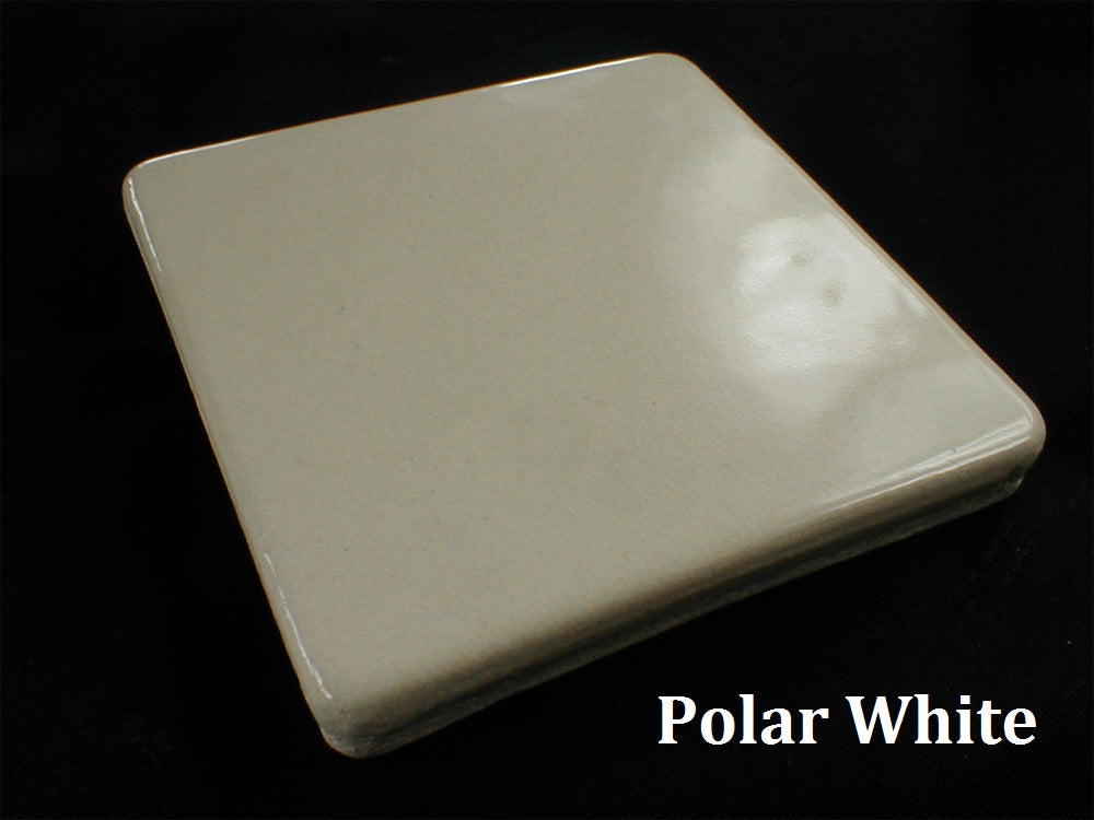 Glaze color samples - Polar White