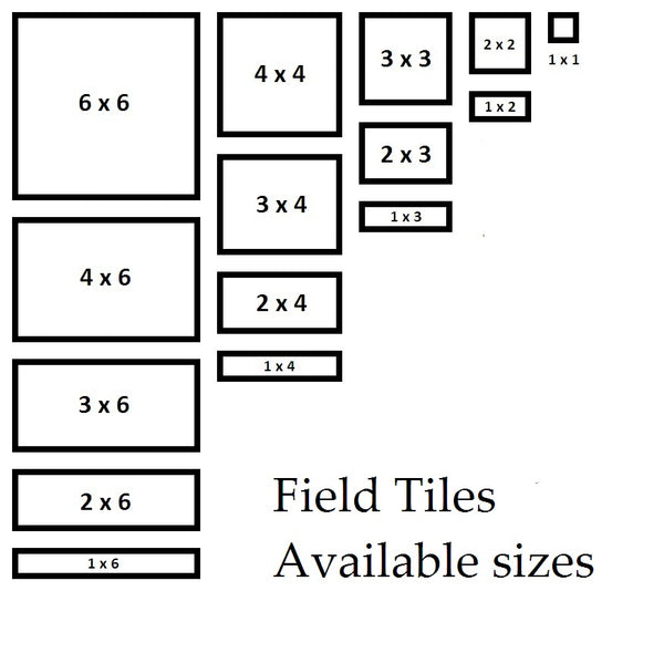Field tiles - Star Anise